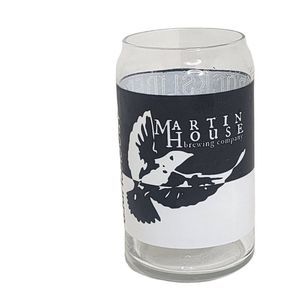Martin House Brewing BOCKSLIDER TOADIES Can Shaped Beer Glass Fort Worth, TX